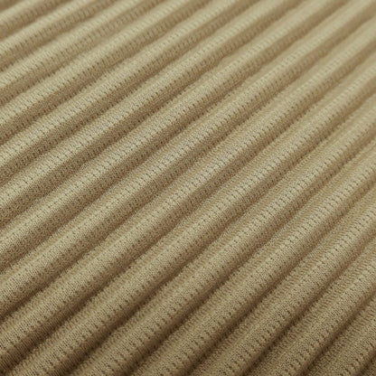 【中古】オム プリッセ イッセイミヤケ HOMME PLISSE ISSEY MIYAKE 2025年秋冬 ポリエステル系 プリーツ 長袖カットソー カーキベージュ系【 表記なし（L位） 】【 状態ランクA 】【 メンズ 】