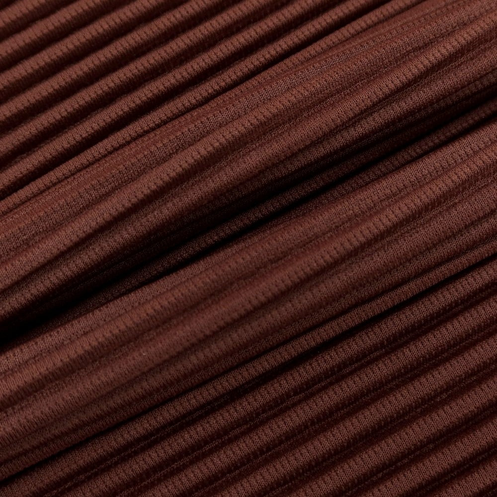 【中古】オム プリッセ イッセイミヤケ HOMME PLISSE ISSEY MIYAKE 2025年秋冬 プリーツ加工 プルオーバーパーカー ブラウン【 表記なし（L位） 】【 状態ランクA 】【 メンズ 】