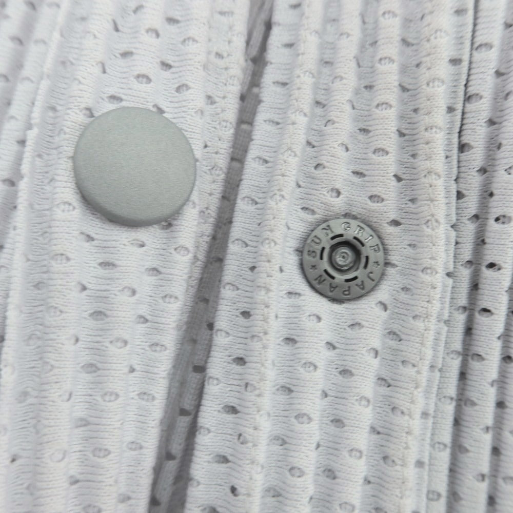 【中古】オム プリッセ イッセイミヤケ HOMME PLISSE ISSEY MIYAKE ポリエステル その他ブルゾン ライトグレー【 表記なし（L位） 】【 状態ランクB 】【 メンズ 】