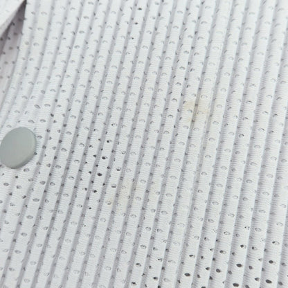 【中古】オム プリッセ イッセイミヤケ HOMME PLISSE ISSEY MIYAKE ポリエステル その他ブルゾン ライトグレー【 表記なし（L位） 】【 状態ランクB 】【 メンズ 】