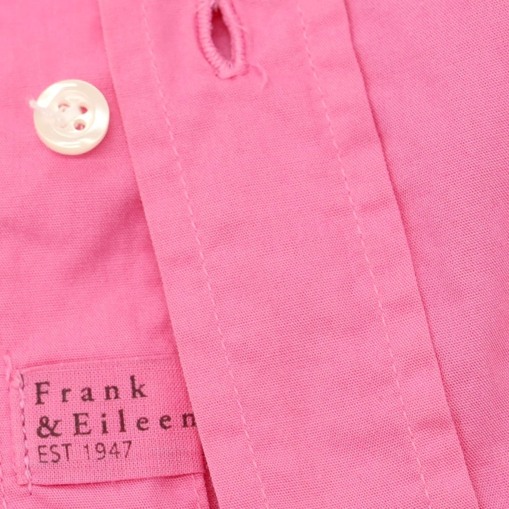【中古】フランクアンドアイリーン Frank&amp;Eileen コットン ショートカラー カジュアルシャツ ピンク【 XS 】【 状態ランクB 】【 メンズ 】