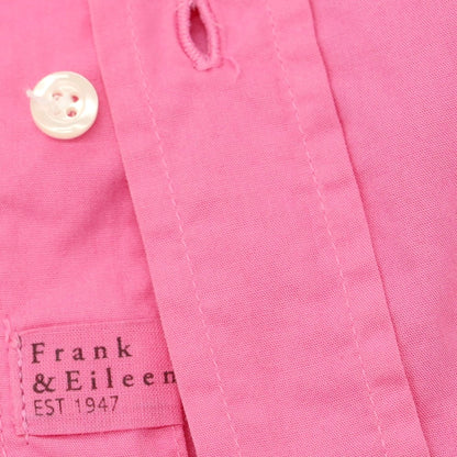 【中古】フランクアンドアイリーン Frank&amp;Eileen コットン ショートカラー カジュアルシャツ ピンク【 XS 】【 状態ランクB 】【 メンズ 】