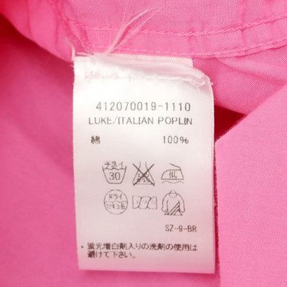 【中古】フランクアンドアイリーン Frank&amp;Eileen コットン ショートカラー カジュアルシャツ ピンク【 XS 】【 状態ランクB 】【 メンズ 】