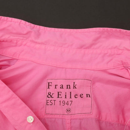 【中古】フランクアンドアイリーン Frank&amp;Eileen コットン ショートカラー カジュアルシャツ ピンク【 XS 】【 状態ランクB 】【 メンズ 】