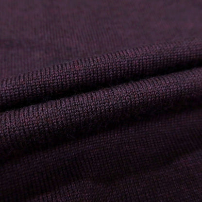 【中古】ザノーネ ZANONE ウール Vネック プルオーバーニット パープル【 50 】【 状態ランクB 】【 メンズ 】