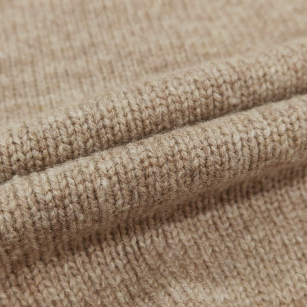 【中古】ザノーネ ZANONE ウール Vネック プルオーバーニット ブラウンベージュ系【 52 】【 状態ランクB 】【 メンズ 】