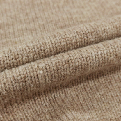 【中古】ザノーネ ZANONE ウール Vネック プルオーバーニット ブラウンベージュ系【 52 】【 状態ランクB 】【 メンズ 】