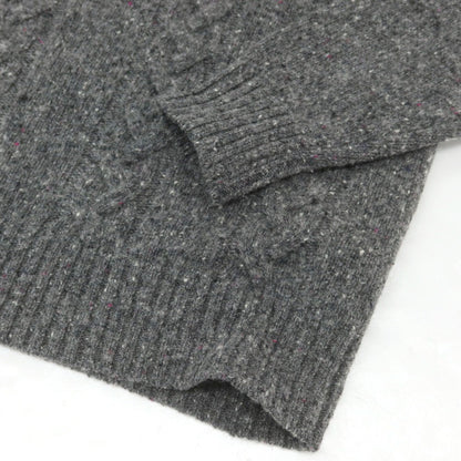 【中古】ベルウッド Bellwood ウールナイロン タートルネック プルオーバーニット グレー【 50 】【 状態ランクB 】【 メンズ 】