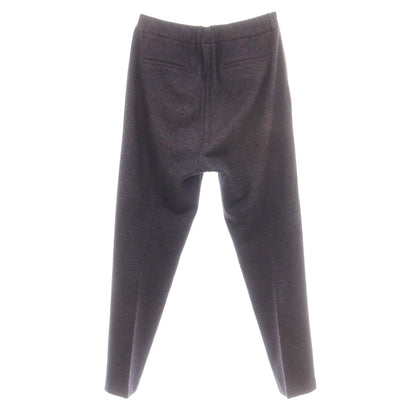 【中古】ティージャケット T-JACKET コットンウール ジャージー イージースラックスパンツ パープルxライトブラウン【 XL 】【 状態ランクB 】【 メンズ 】