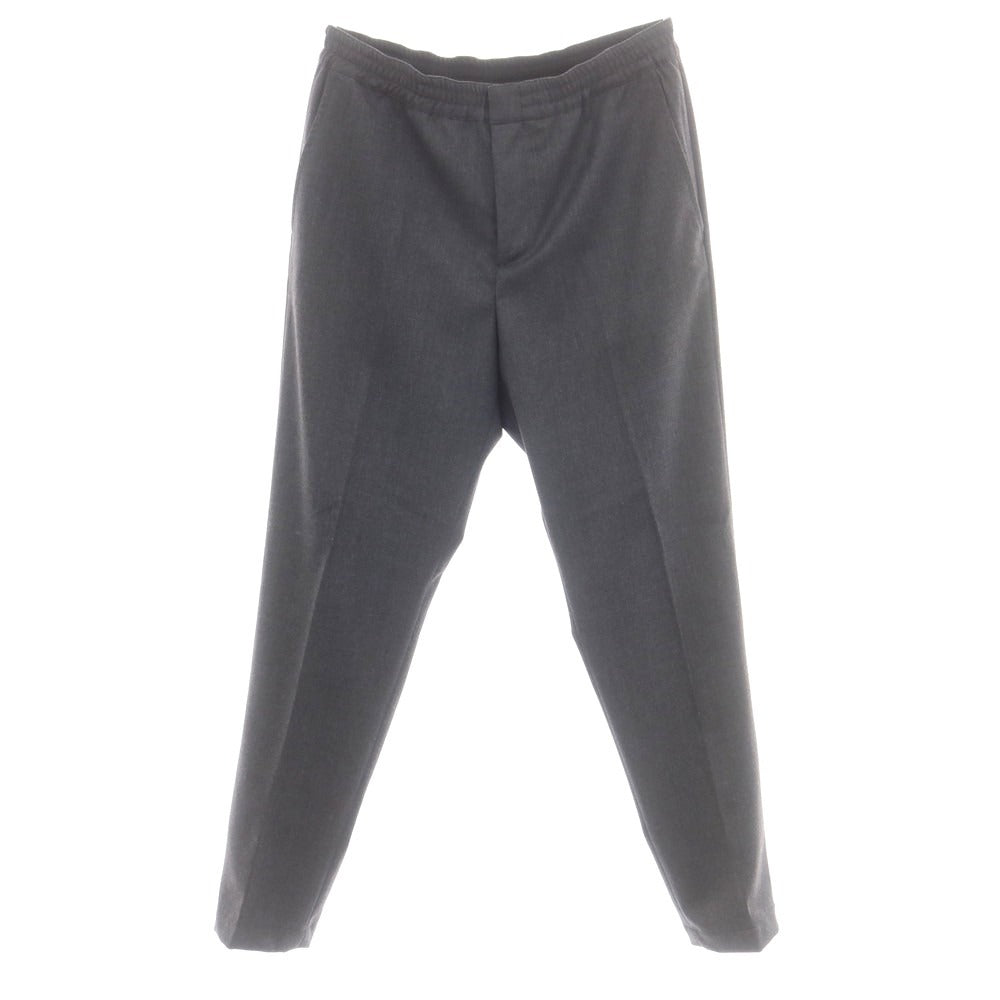 【中古】ウールリッチ WOOLRICH ストレッチ ポリエステルウール イージースラックスパンツ ダークグレー【 L（EU） 】【 状態ランクB 】【 メンズ 】
