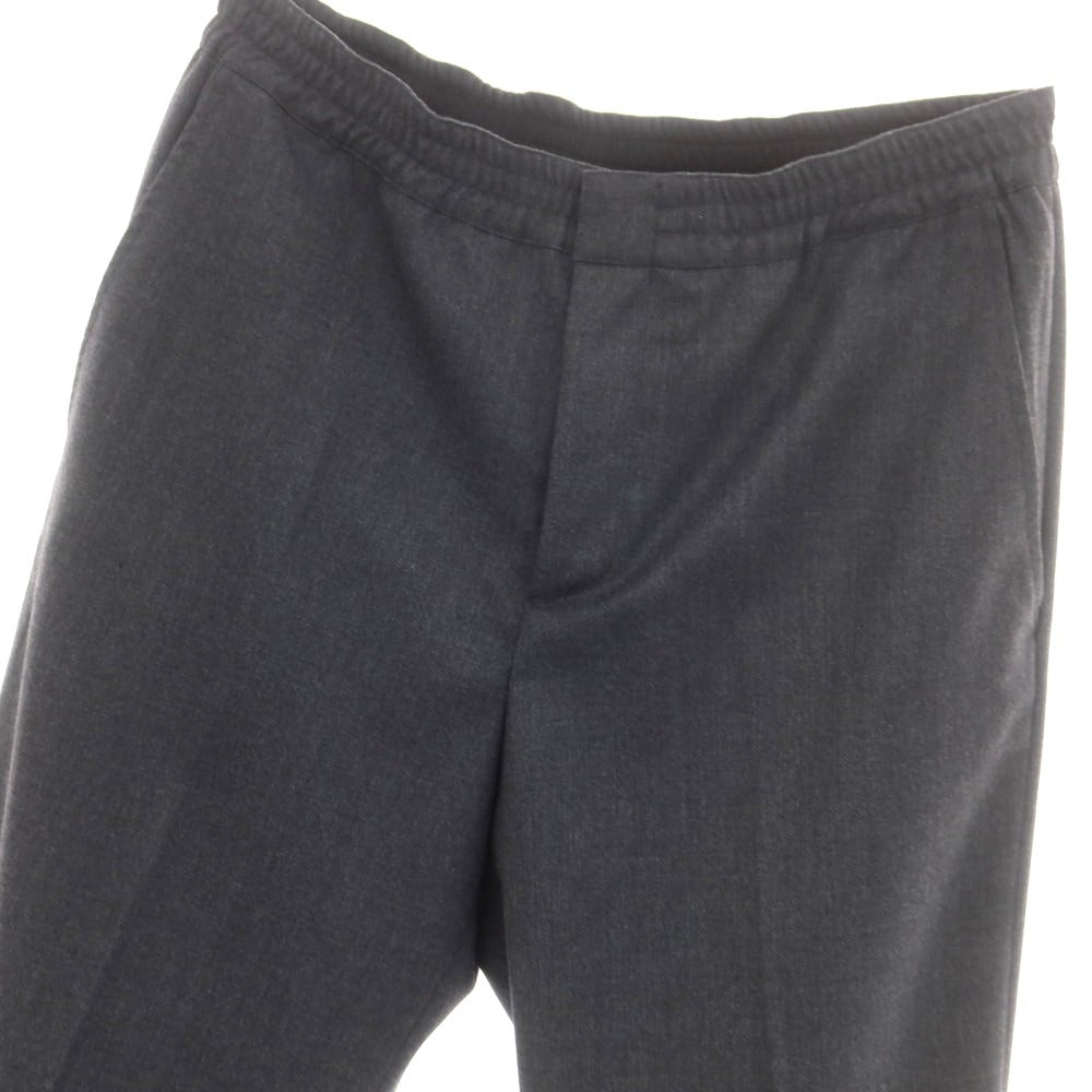【中古】ウールリッチ WOOLRICH ストレッチ ポリエステルウール イージースラックスパンツ ダークグレー【 L（EU） 】【 状態ランクB 】【 メンズ 】