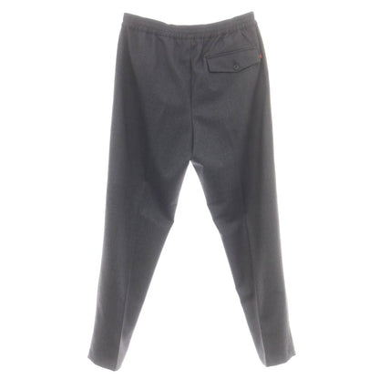 【中古】ウールリッチ WOOLRICH ストレッチ ポリエステルウール イージースラックスパンツ ダークグレー【 L（EU） 】【 状態ランクB 】【 メンズ 】