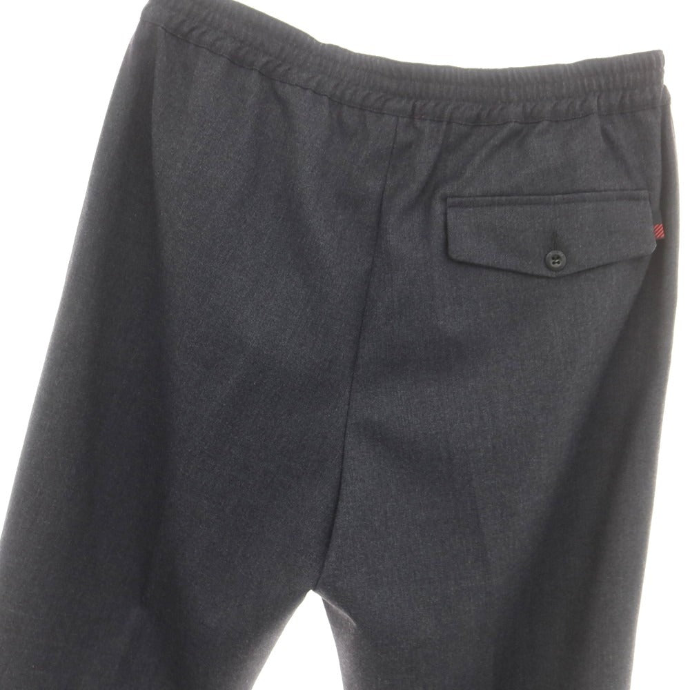 【中古】ウールリッチ WOOLRICH ストレッチ ポリエステルウール イージースラックスパンツ ダークグレー【 L（EU） 】【 状態ランクB 】【 メンズ 】