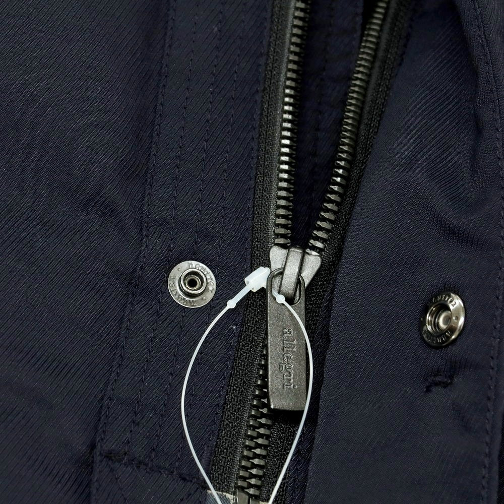 【中古】アレグリ Allegri ナイロンポリエステル ダウンコート ネイビー【 46 】【 状態ランクB 】【 メンズ 】