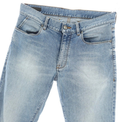 【中古】ジーゼニア Z Zegna NARROW ストレッチ コットン ジーンズ デニムパンツ ブルー【 31 】【 状態ランクD 】【 メンズ 】