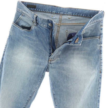 【中古】ジーゼニア Z Zegna NARROW ストレッチ コットン ジーンズ デニムパンツ ブルー【 31 】【 状態ランクD 】【 メンズ 】