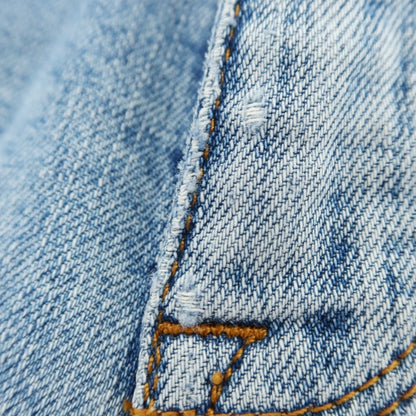 【中古】ジーゼニア Z Zegna NARROW ストレッチ コットン ジーンズ デニムパンツ ブルー【 31 】【 状態ランクD 】【 メンズ 】