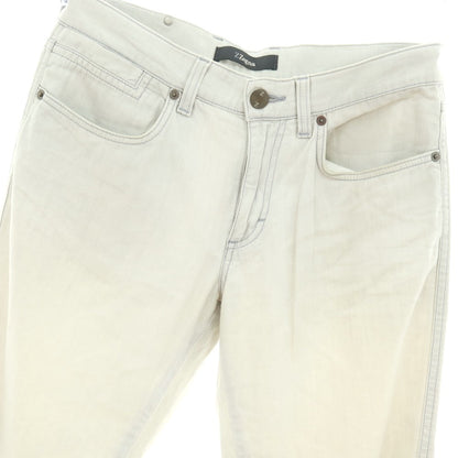 【中古】ジーゼニア Z Zegna コットンポリウレタン デニムパンツ ホワイトグレー【サイズ31】【 状態ランクC 】【 メンズ 】