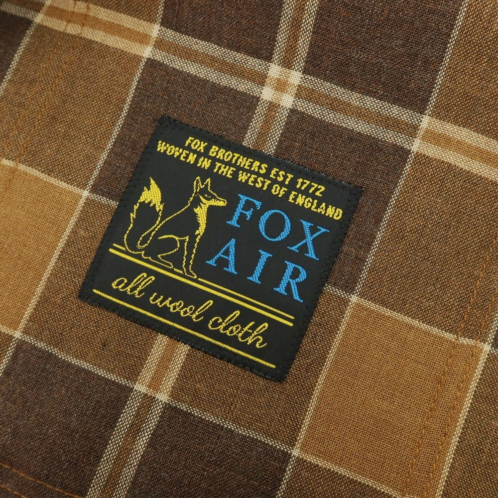 【中古】トゥモローランド TOMORROWLAND ウール チェック カバーオール ブラウンxベージュ【 M 】【 状態ランクA 】【 メンズ 】