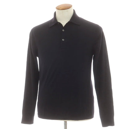 【中古】ジム gim ポロニット ブラック【 46 】【 状態ランクC 】【 メンズ 】