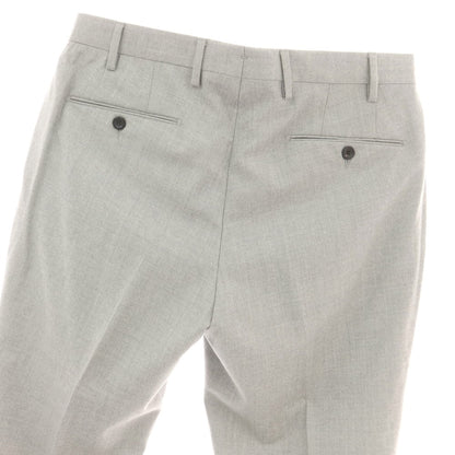 【中古】ジェルマーノ GERMANO CITY SUPER110’S ウール ドレススラックスパンツ ライトグレー【 48 】【 状態ランクB 】【 メンズ 】