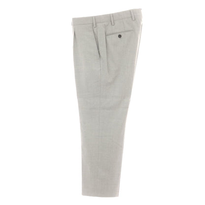 【中古】ジェルマーノ GERMANO CITY SUPER110’S ウール ドレススラックスパンツ ライトグレー【 48 】【 状態ランクB 】【 メンズ 】