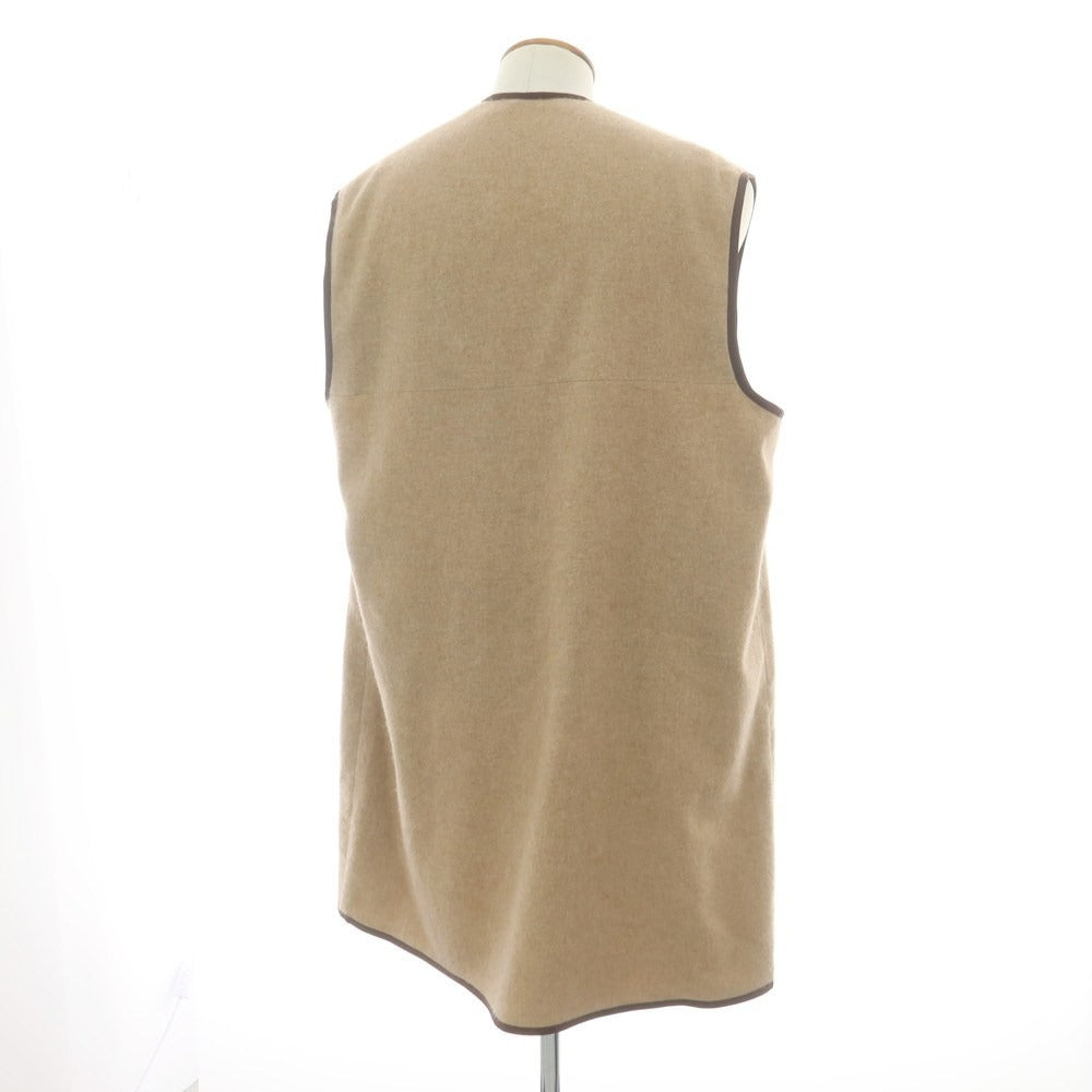 【中古】ベグアンドコー BEGG&amp;CO カシミヤ ロング その他ジレ ベージュ【 38 】【 状態ランクB 】【 ユニセックス 】