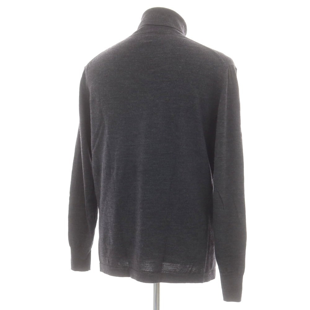 【中古】エルイー LE タートルネックニット グレー【 3 】【 状態ランクB 】【 メンズ 】