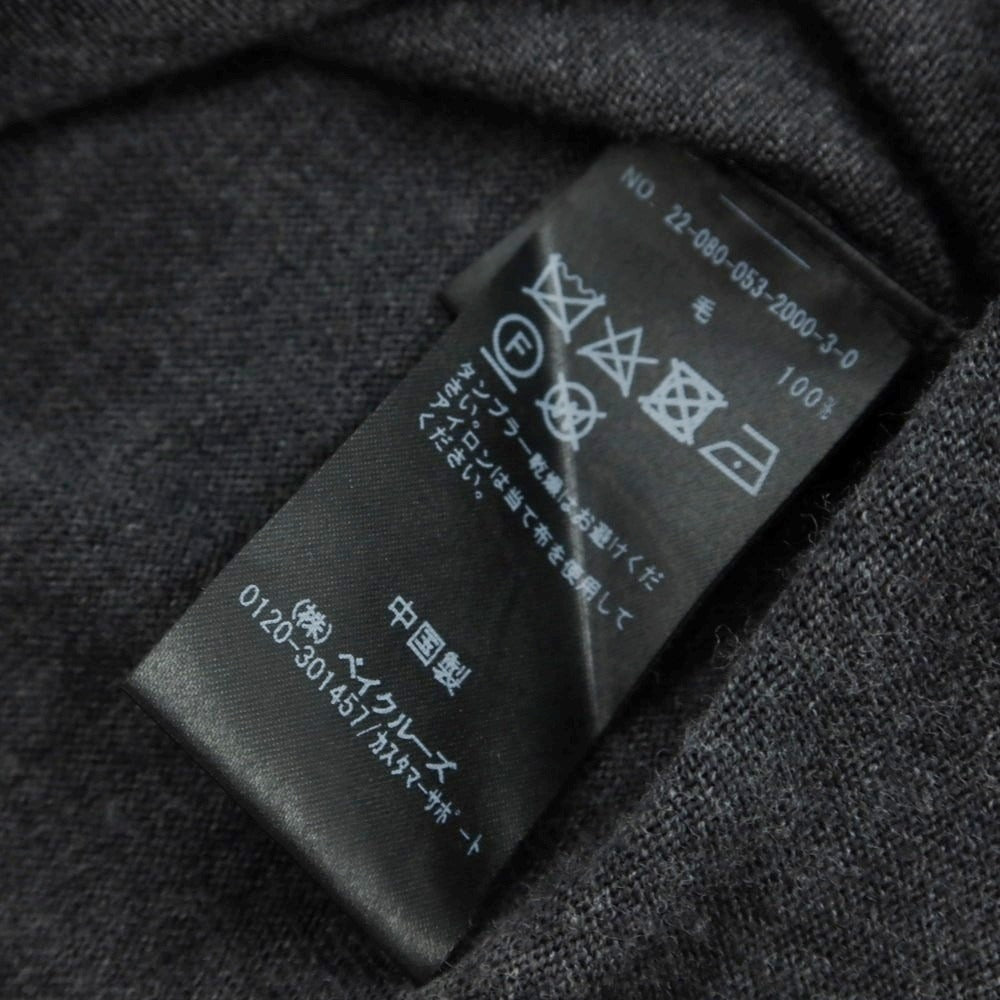 【中古】エルイー LE タートルネックニット グレー【 3 】【 状態ランクB 】【 メンズ 】