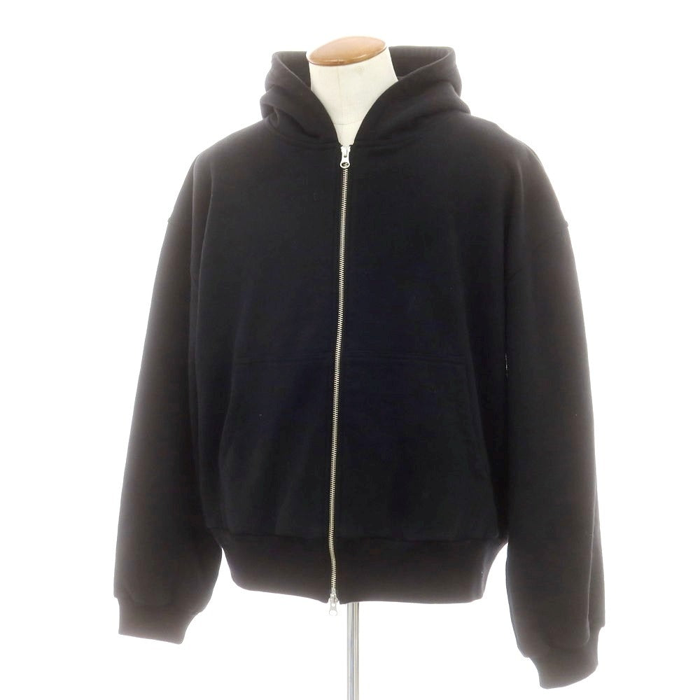 【中古】リバーバレイト REVERBERATE 2025年秋冬 ジップアップパーカー ブラック【サイズ2】【 状態ランクB 】【 メンズ 】[DPD]