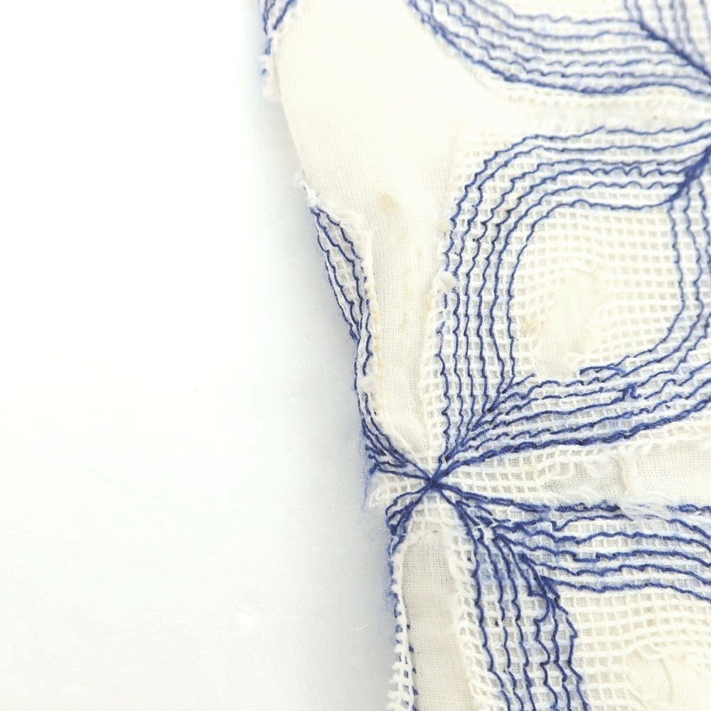 【中古】ピリオドフィーチャーズ PERIOD FEATURES コットン パンツ ホワイトxブルー【 3 】【 状態ランクB 】【 メンズ 】