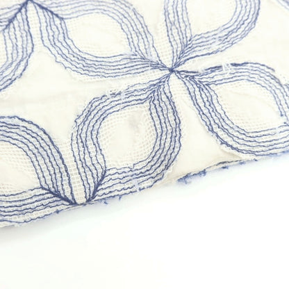 【中古】ピリオドフィーチャーズ PERIOD FEATURES コットン パンツ ホワイトxブルー【 3 】【 状態ランクB 】【 メンズ 】