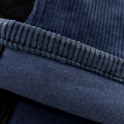 【中古】レノマ renoma コットン 中太畝 フレア コーデュロイパンツ ネイビーxブラック【 3 】【 状態ランクC 】【 メンズ 】