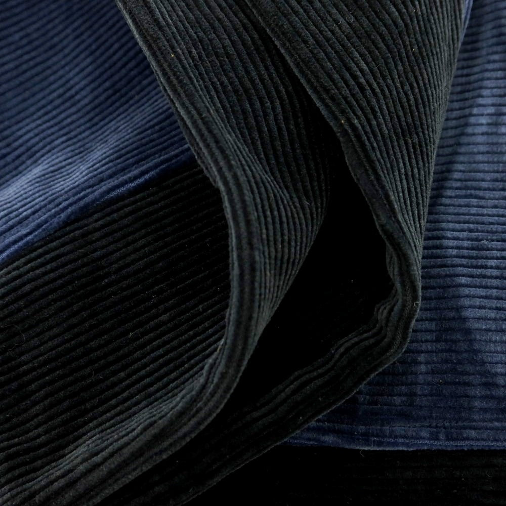 【中古】レノマ renoma コットン 中太畝 フレア コーデュロイパンツ ネイビーxブラック【 3 】【 状態ランクC 】【 メンズ 】