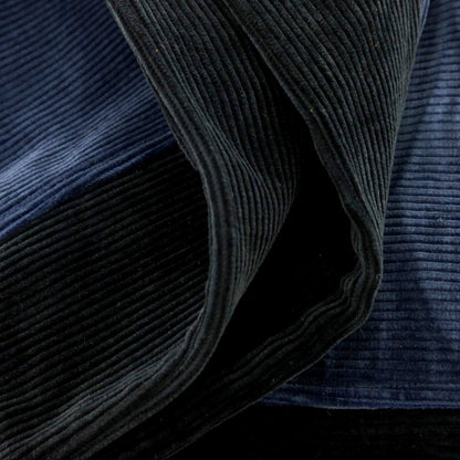 【中古】レノマ renoma コットン 中太畝 フレア コーデュロイパンツ ネイビーxブラック【 3 】【 状態ランクC 】【 メンズ 】