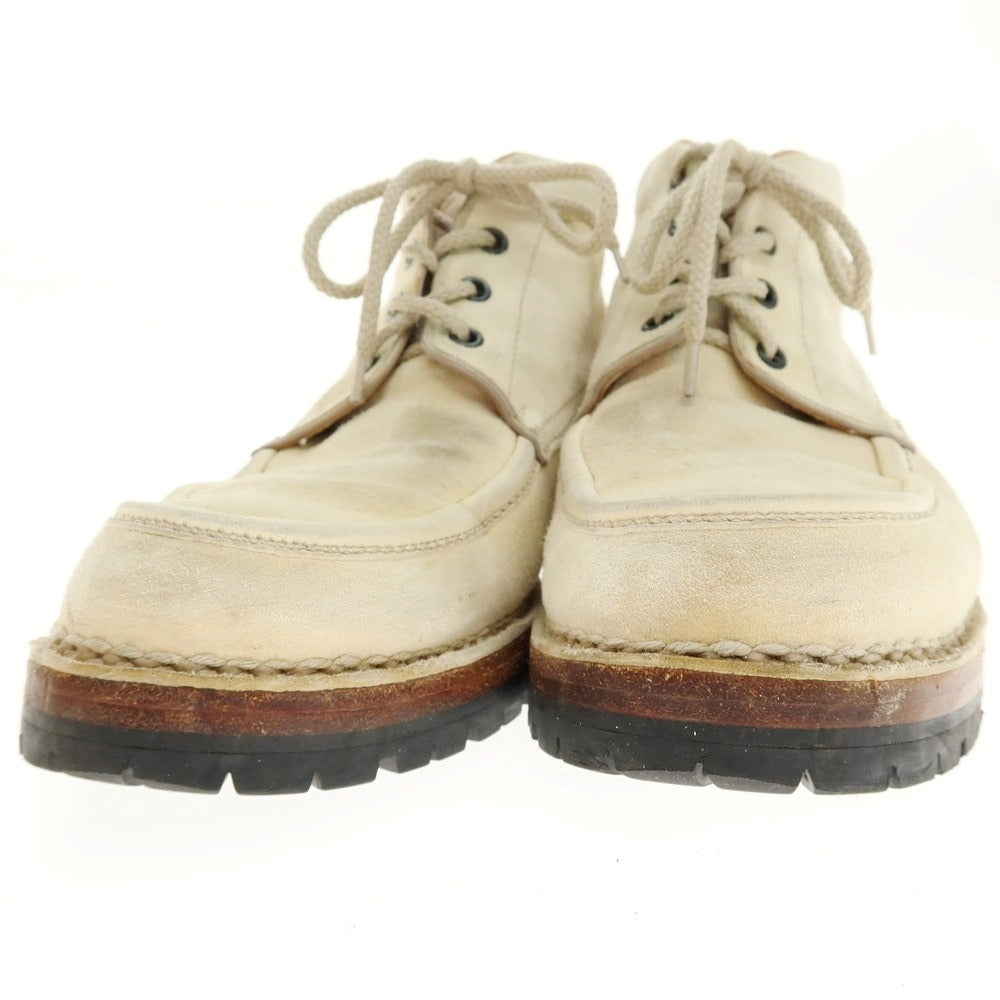 【中古】マルモラーダ MARMOLADA スエード レースアップブーツ アイボリー【 43 】【 状態ランクC 】【 メンズ 】