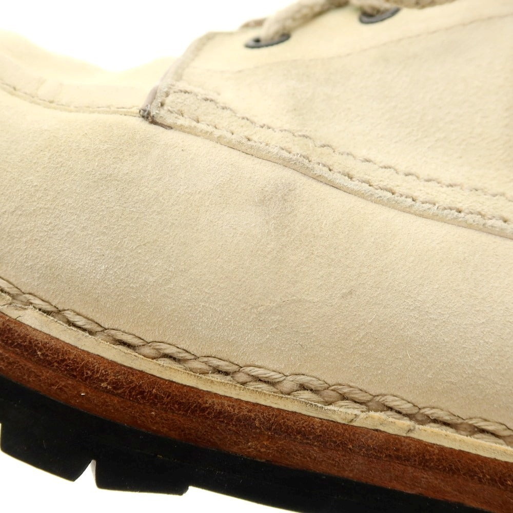 【中古】マルモラーダ MARMOLADA スエード レースアップブーツ アイボリー【 43 】【 状態ランクC 】【 メンズ 】