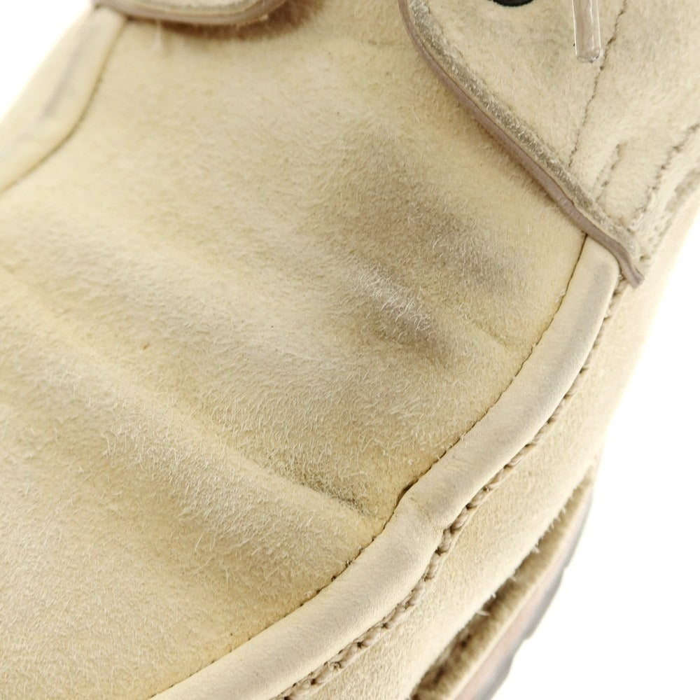 【中古】マルモラーダ MARMOLADA スエード レースアップブーツ アイボリー【 43 】【 状態ランクC 】【 メンズ 】