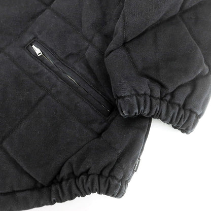 【中古】シュプリーム Supreme 2025年秋冬 Zip-Off Sleeve Quilted Bomber Jacket 中綿ブルゾン ブラック【 M 】【 状態ランクA 】【 メンズ 】