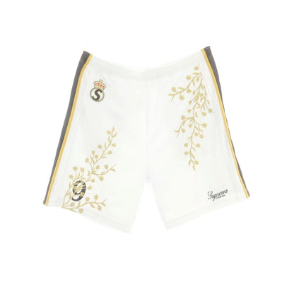 【中古】シュプリーム Supreme 2025年秋冬 Floral Soccer Short ポリエステル ショートパンツ ホワイト【 XL 】【 状態ランクA 】【 メンズ 】