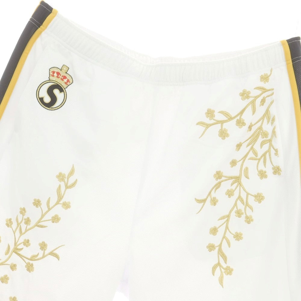 【中古】シュプリーム Supreme 2025年秋冬 Floral Soccer Short ポリエステル ショートパンツ ホワイト【 XL 】【 状態ランクA 】【 メンズ 】
