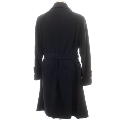 【中古】ティト アレグレット TITO ALLEGRETTO ウールカシミヤ ダブルブレストコート ダークネイビー【 44 】【 状態ランクB 】【 メンズ 】