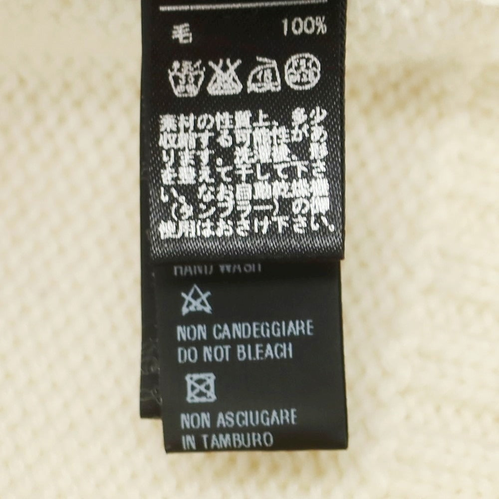 【中古】ザノーネ ZANONE ミドルゲージウール タートルネックニット オフホワイト【 46 】【 状態ランクC 】【 メンズ 】
