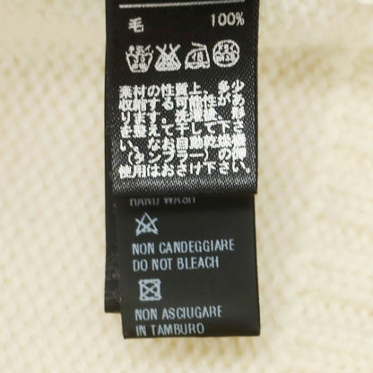 【中古】ザノーネ ZANONE ミドルゲージウール タートルネックニット オフホワイト【 46 】【 状態ランクC 】【 メンズ 】