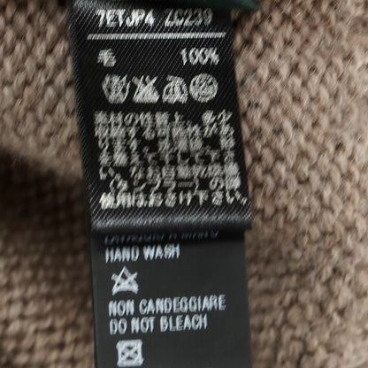 【中古】ザノーネ ZANONE ミドルゲージウール タートルネックニット グレーブラウン【 46 】【 状態ランクB 】【 メンズ 】