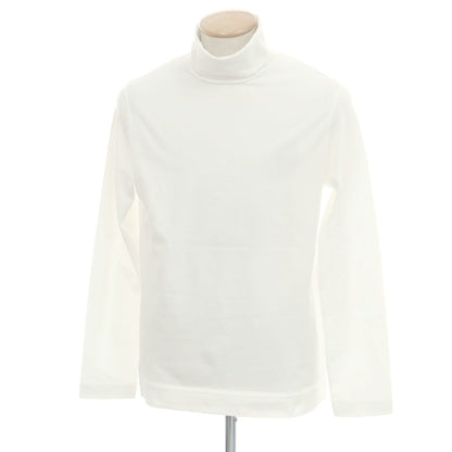 【中古】チルコロ1901 CIRCOLO 1901 ストレッチコットン タートルネック長袖Ｔシャツ ホワイト【 S 】【 状態ランクB 】【 メンズ 】