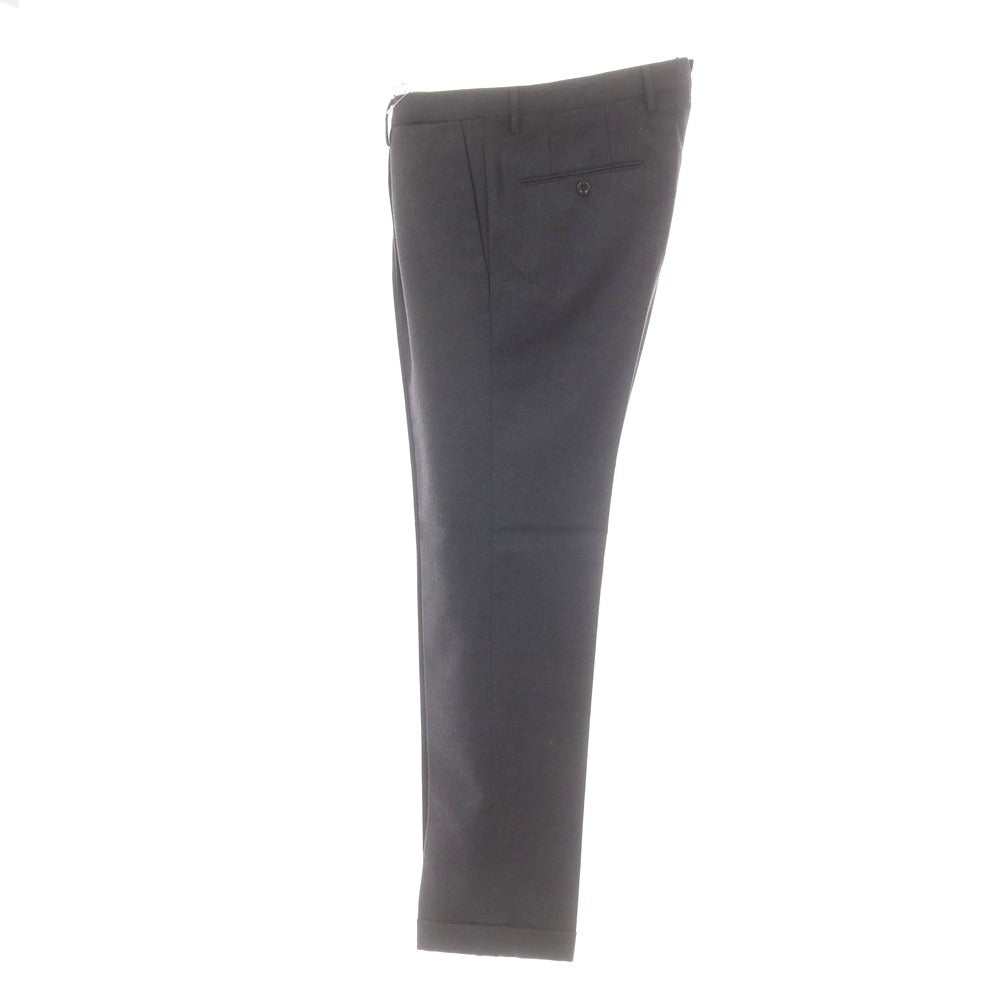 【中古】インコテックス INCOTEX SUPER100’s ウール ドレススラックスパンツ ダークグレー【 46 】【 状態ランクB 】【 メンズ 】