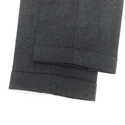 【中古】インコテックス INCOTEX SUPER100’s ウール ドレススラックスパンツ ダークグレー【 46 】【 状態ランクB 】【 メンズ 】