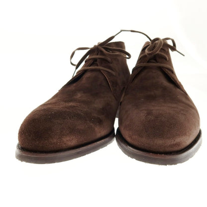 【中古】ジェイエムウエストン J.M WESTON EDOUARD スエード チャッカブーツ ダークブラウン【 6 1/2D 】【 状態ランクA 】【 メンズ 】