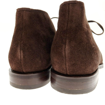 【中古】ジェイエムウエストン J.M WESTON EDOUARD スエード チャッカブーツ ダークブラウン【 6 1/2D 】【 状態ランクA 】【 メンズ 】